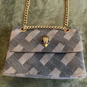 Kurt Geiger Denim Mini Kensington Purse